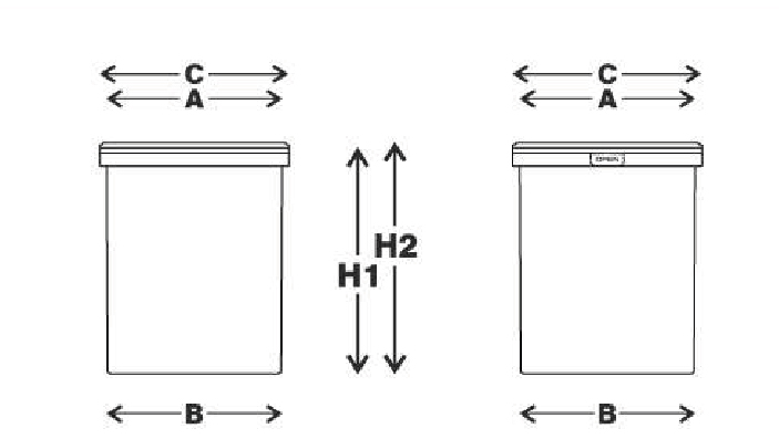 CIL1-2 -secchio